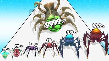 Insect Evolution Run - Level Up Insect Max Level ASMR Satisfying Gameplay Walkthrough Android, ios