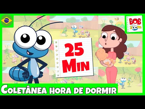 Coletânea Hora de dormir l @Bob Zoom  l Video Infantil Musical Oficial | Cantigas de Ninar