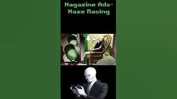 Simple Instructions Ads - Maze Racing #retrogaming #handmade #stopmotion #videogames