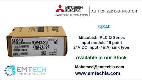 QX40 Mitsubishi #mitsubishi  PLC #plc  Q Series