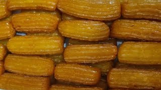 من غير بيض خالص عملنا بلح الشام  Churros ohne Eier