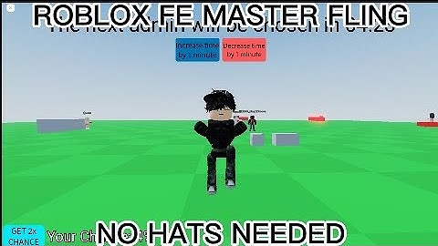 Roblox Fe Master Fling / No Hats