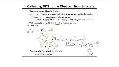 Financial Engineering & Risk Management: model Calibration