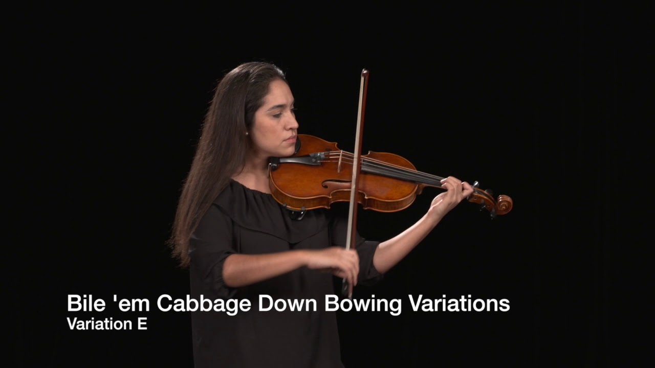 Figure 5.16 Bile ’em Cabbage Down Variations
