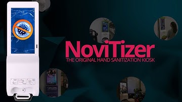 NoviTizer Hand Sanitizer Kiosk