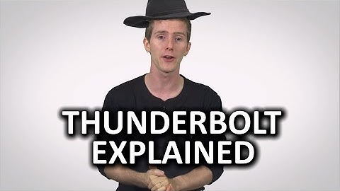 Thunderbolt as Fast As Possible