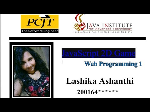 JavaScript 2D Game Development | Java Institute
