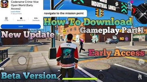 How To Download Codename Crime Mobile | Codename Crime- Vice Open World New Update | Gameplay Part 1