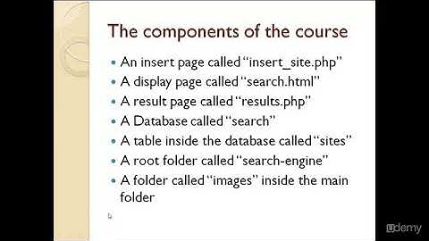 1  What we are going to Learn in this course  Building a Search Engine in PHP & MySQL