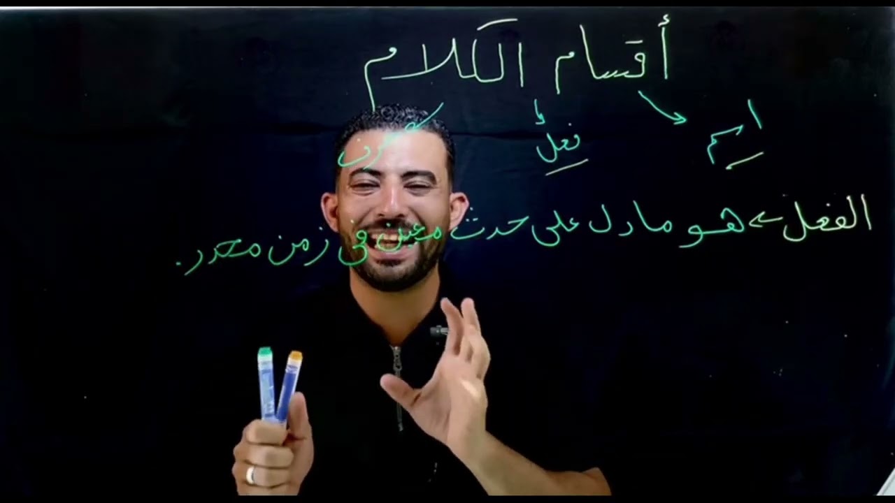 أقسام الكلام / الصف الرابع الابتدائي 