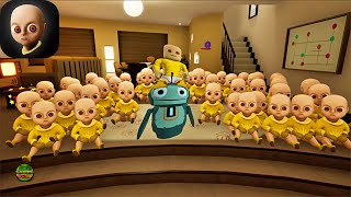 Playing Against 50 Yellow Baby | Gameplay Walkthrough The Baby In Yellow HD