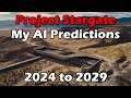 My predictions for the next 5 years of ai  nvidia openai asi project stargate  2024 to 2029