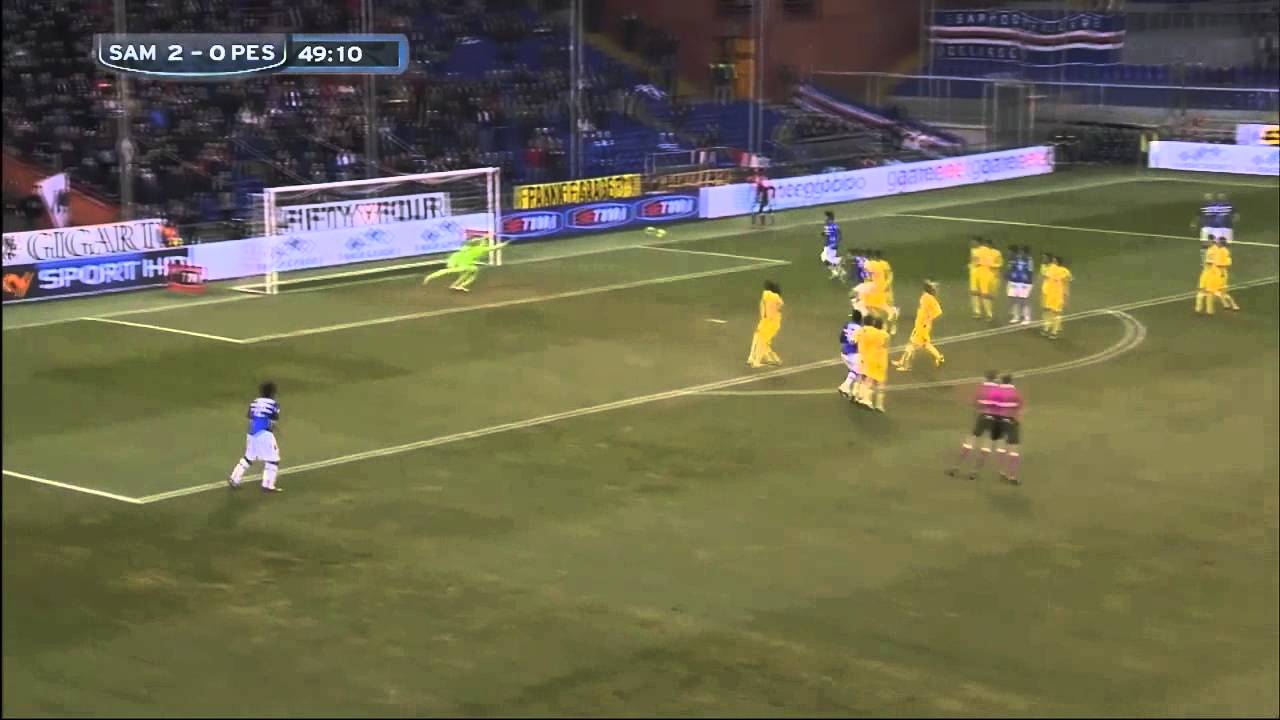 Sampdoria 6 - Pescara 0 [HD] - YouTube