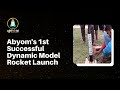 Abyom's 1st Successful Dynamic Model Rocket Launch