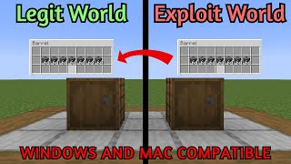 How to Transfer ANY Item Between Single Player in Minecraft