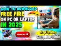 How To Download Free Fire In LAPTOP OR PC | Free Fire Ko Computer Ya Laptop Me Kaise Install Karen