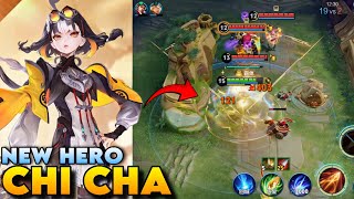 New Hero CHI CHA is Crazy! | Test Server Gameplay | Honor of Kings