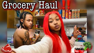 First GROCERY HAUL In Our NEW APARTMENT !!!!