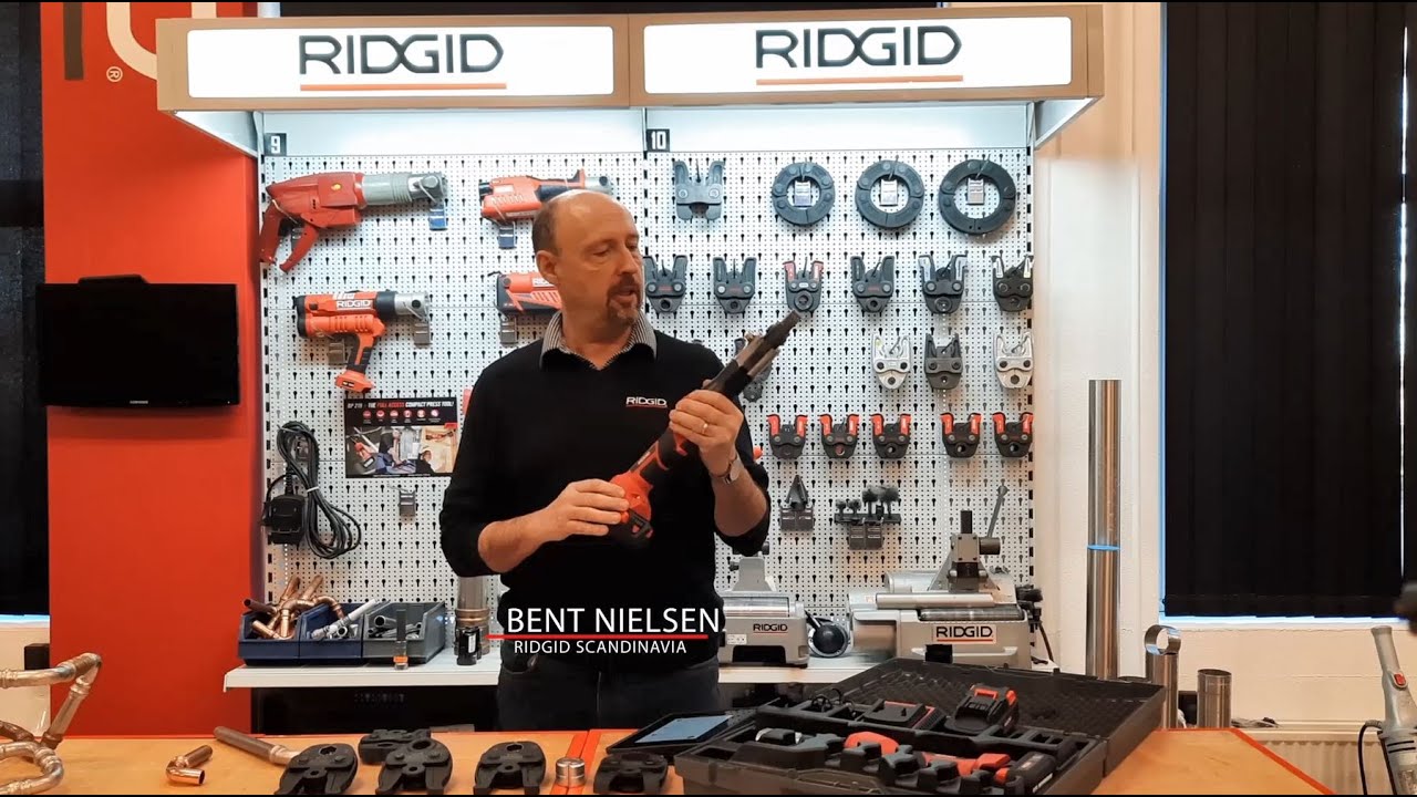 RIDGID RP 219 - Presseværktøj (Dansk)