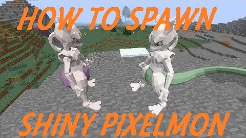 Pixelmon - How To Spawn Shiny Pokemon