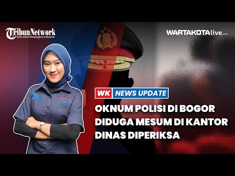 Oknum Polisi di Bogor yang Diduga Mesum di Kantor Dinas Diperiksa