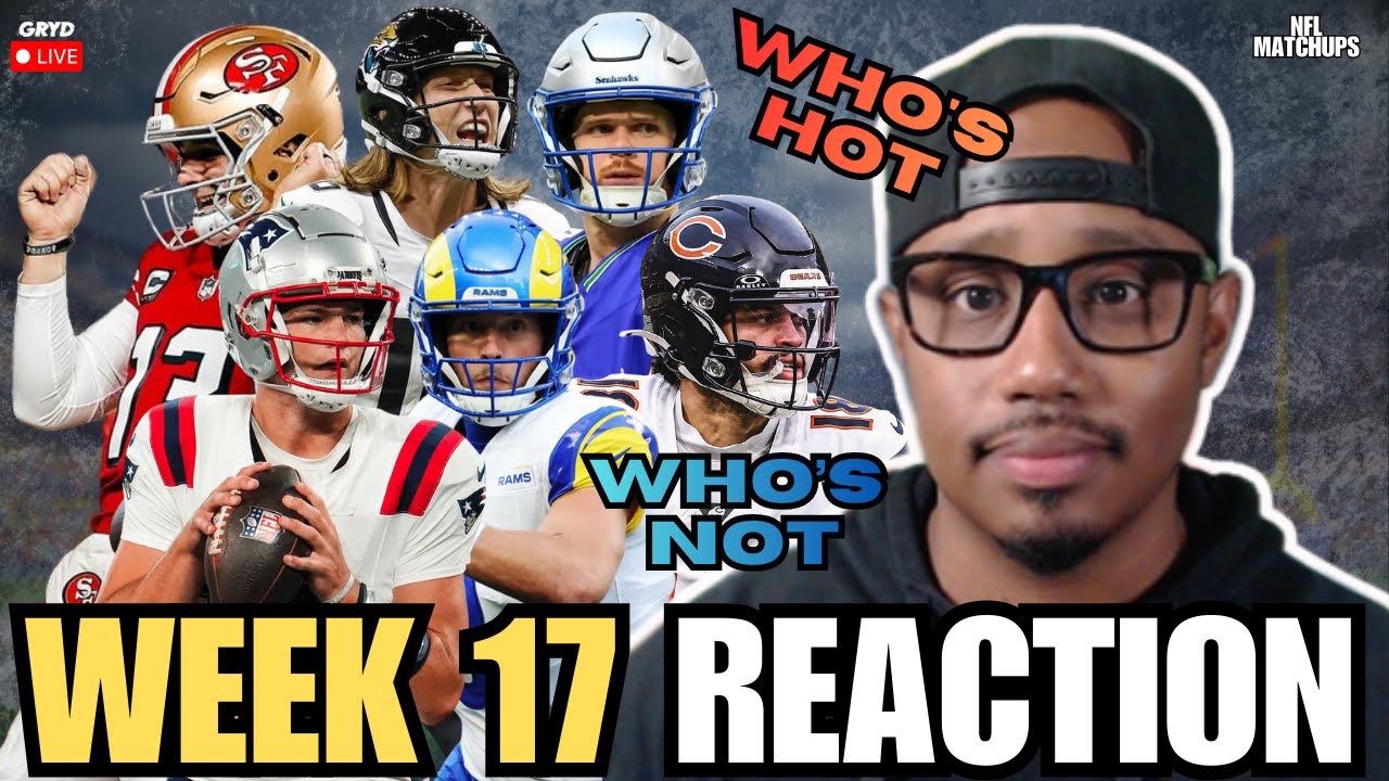 Nfl Breakdown 🔥 NFL Matchups Week 18 Breakdown | Who’s HOT 🔥 Who’s NOT ️ Heading Into ...