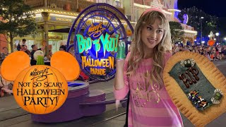 Opening Night of Mickey's Not So Scary Halloween Party | Trying All of the Snacks | Halloween Parade