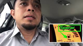 Cara nak hilangkan lambang Spanar pada kereta Axia dan Bezza