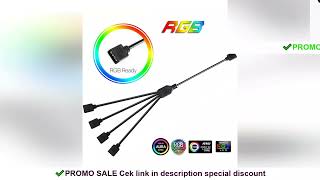 Sync Motherboard Cable 4PIN 12V RGB 3PIN 5V ARGB 1 to 2/1 to 3/1 to 4/1to 5 Extension line