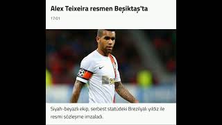 Alex Teixeira Resmen Beşiktaşta