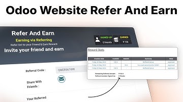 How to Use Refer and Earn on Odoo Website?