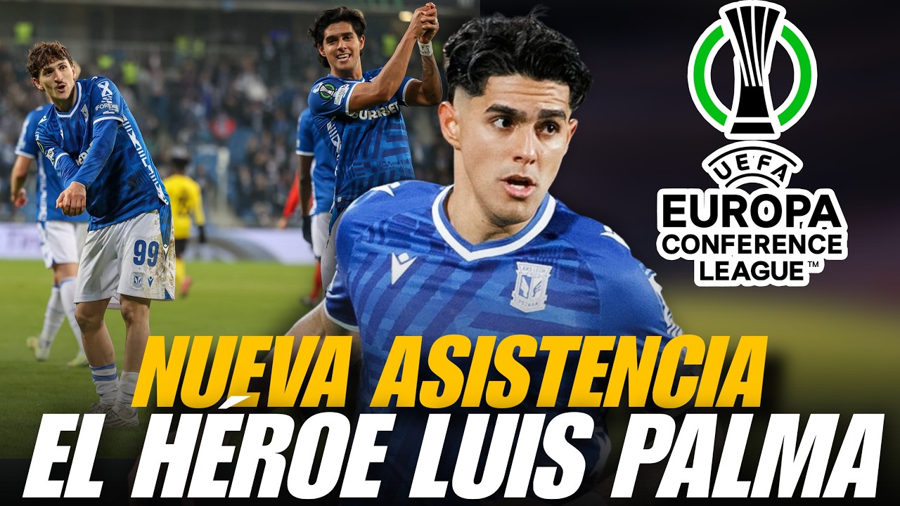 LUIS PALMA DESATA LOCURA CON SU ASISTENCIAS EN TORNEO UEFA🤯
