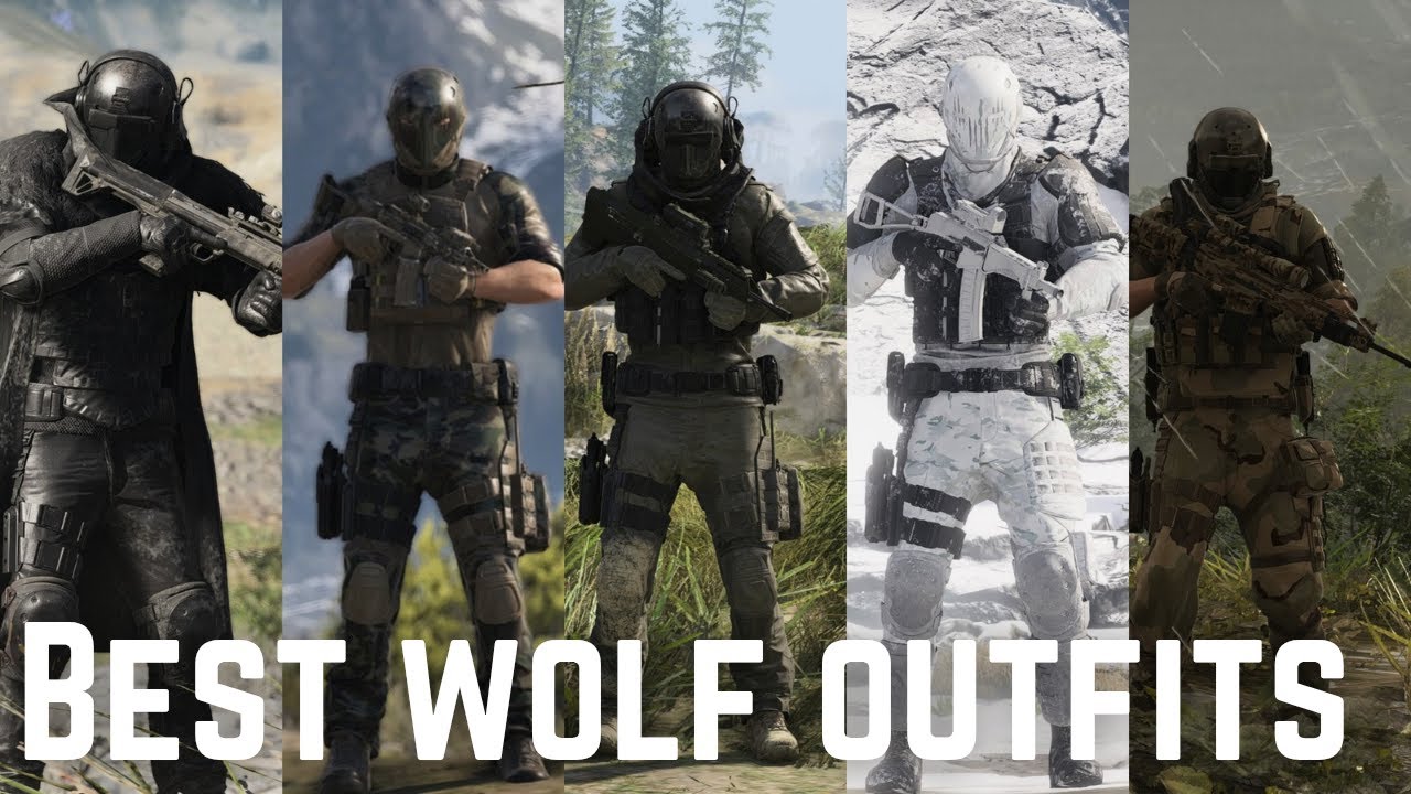 GhostRecon breakpoint -Top 5 best outfits