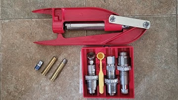 Lee hand loader, reloading 45-70 govt