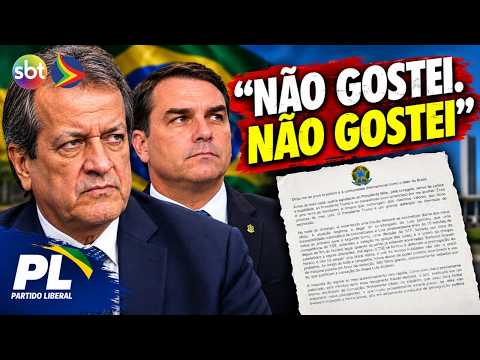 Valdemar Costa Neto criticizes letter released by Flávio Bolsonaro