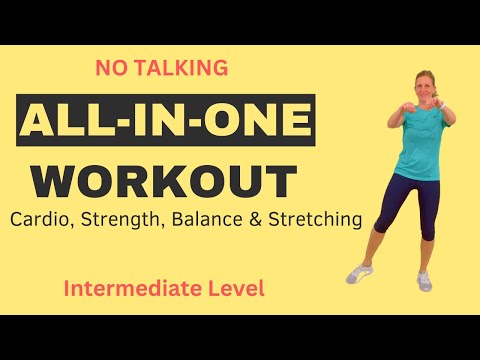 Low Impact Cardio, Strength & Balance All-in-One Workout that will leave you feeling GREAT