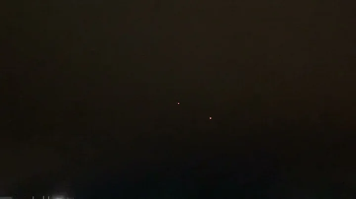UFOS on New Years Eve 2020