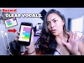 HOW TO RECORD CLEAR VOCALS ON YOUR PHONE! - Cheapest Setup 😍