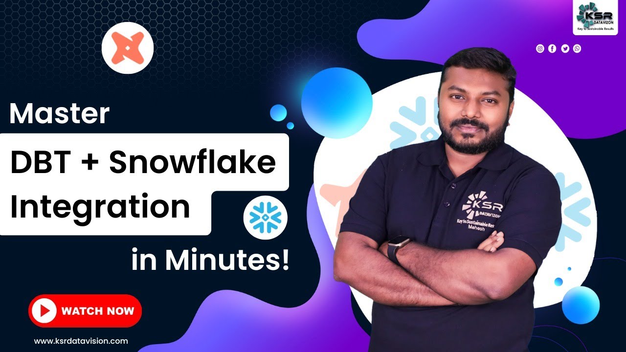 Master DBT + Snowflake Integration in Minutes! 🚀 - YouTube