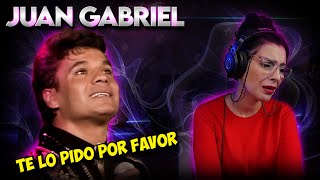 JUAN GABRIEL - Te lo pido por favor | CANTANTE ARGENTINA - REACCION & ANALISIS