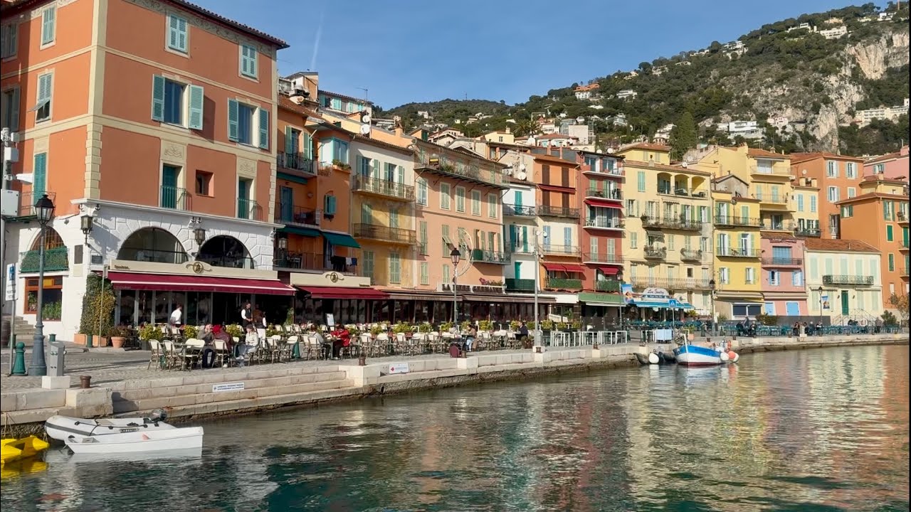 Villefranche-sur-mer in winter