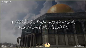 تلاوة تأخذك الى عالم آخر 😍🎧 |القارئ أمير عادل