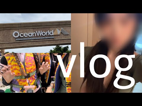 vlog 👩🏻‍💻| 공대생 브이로그 | 20학번, 공대생, 오션월드, 생일파티, 소노벨 홍천, 노래방, 일상 | 텐션이 감당 가능하다면 연락 주세요 ㅋㅋ..
