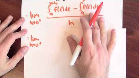 13 - 11 - 13.10 Formally why is the fundamental theorem of calculus true [631]