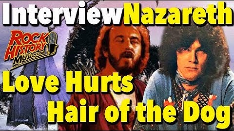 Dan McCafferty & Pete Agnew of Nazareth Look Back At "Love Hurts" & "Hair of the Dog"