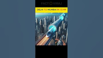 Delhi-Mumbai Hyperloop: Sirf 90 Minute Mein Safar! | Delhi to Mumbai in 90 Minutes