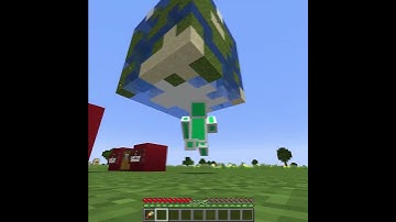 Small Earth Planet in Minecraft