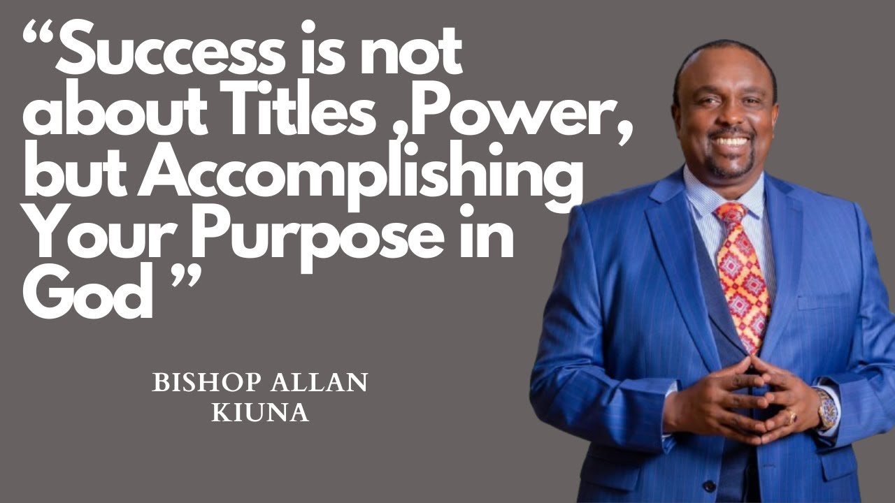 Успех – это не титулы и власть, а исполнение своего предназначения перед Богом.