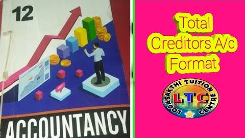 Total Creditors A/c Format