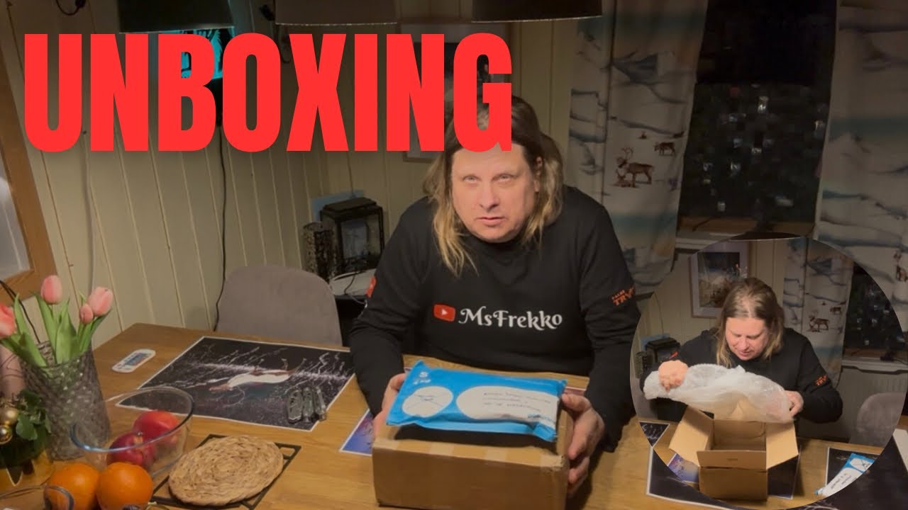 Paket från anonyma följare 